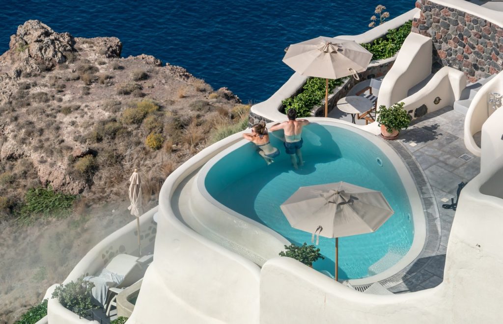 Santorin en amoureux