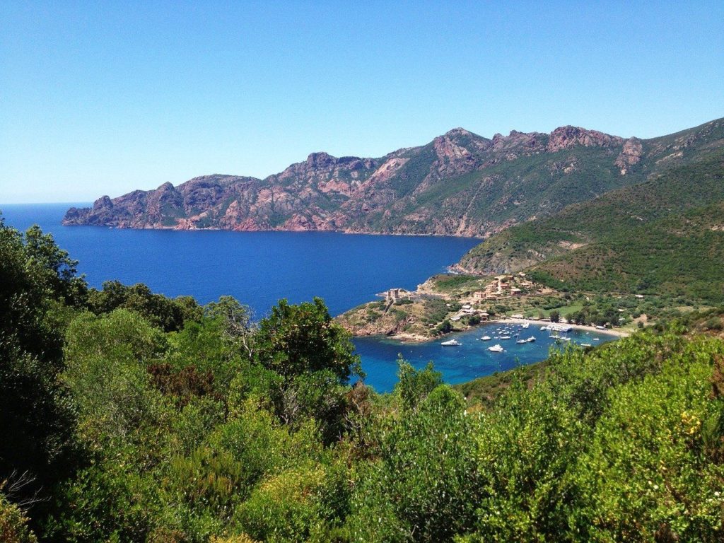 Girolata et Scandola en Corse