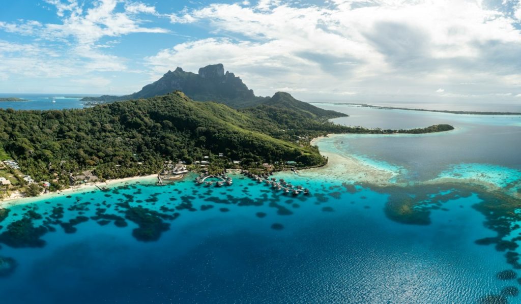 Bora Bora en Polynésie