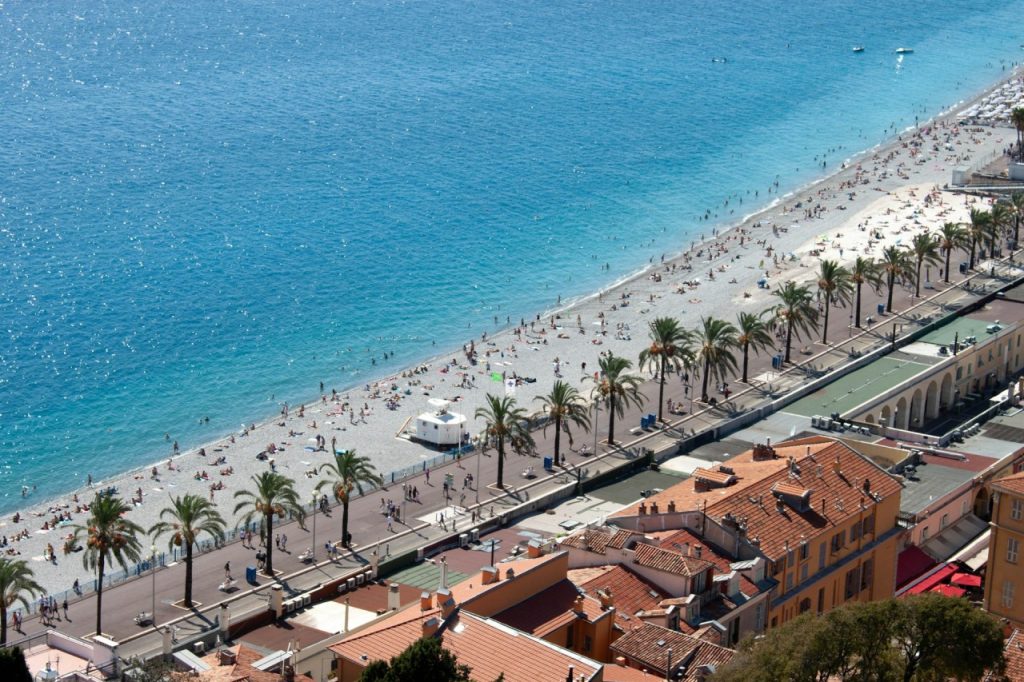 Plage à Nice