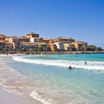 Plage Ile Rousse centre