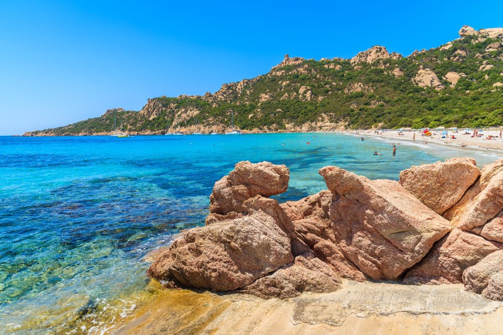 Plage de Roccapina en Corse