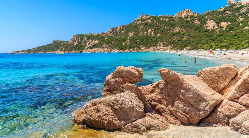 Plage de Roccapina en Corse