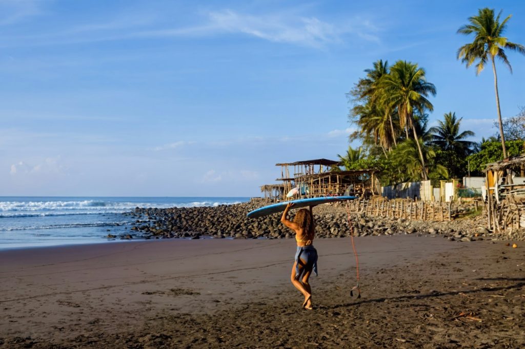Surf au Salvador
