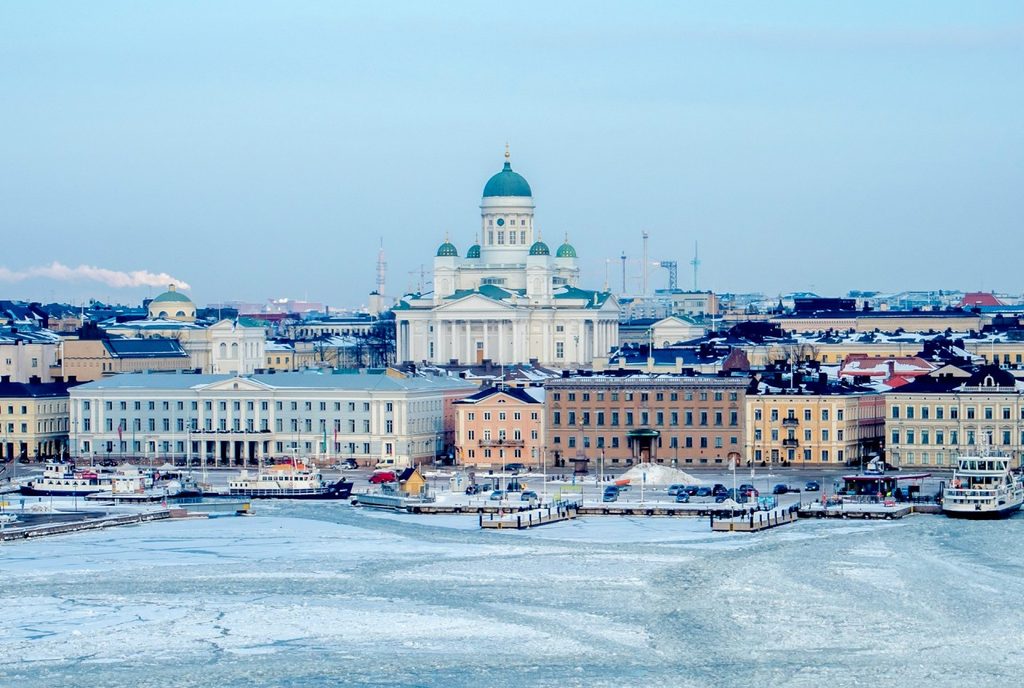 Helsinki en hiver
